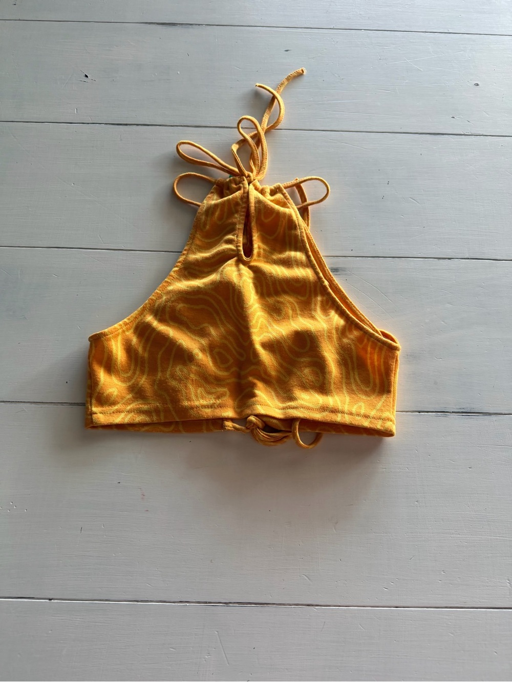 Zara Women’s High-Waist Tie Front Maxi Skirt & Crop Halter Top XS Festival Vacay - Picture 7 of 11